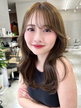 サンド 名古屋(sand) 韓国風/インナーカラー/縮毛矯正髪質改善/顔まわり/レイヤー