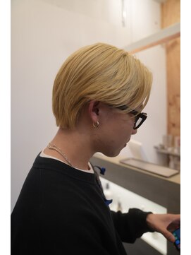 ベンジー 天神店(benji) ハイトーン/センターパート/