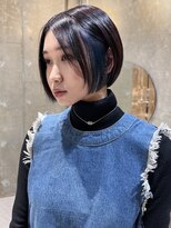 オーレント(AULENT)&nbsp;大人ボブ/インナーカラーボブ/インナーカラー/髪質改善