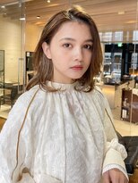 シルクレイヤーカット*ミディアムレイヤー*フェイスレイヤー
