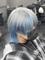 ローグ(ROGUE)&nbsp;ホワイト×アクアブルー