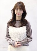 ナチュラルベージュ_ヨシンモリ_顔周りレイヤー_レイヤーカット