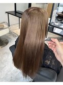 20代30代40代髪質改善トリートメントブループラック透け感
