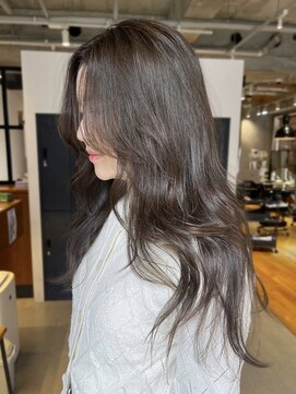 キャンバス 川崎(canvas.) グレージュカラー/レイヤーカット