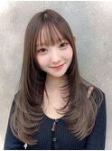 【kumu】 ロングレイヤー/顔周りカット/栄/名古屋