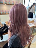 【Haru】黒髪卒業/ケアブリーチ/ピンクベージュ