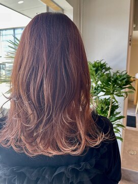 ジャンナ グロー(Janna grow) ピンクベージュインナーカラー