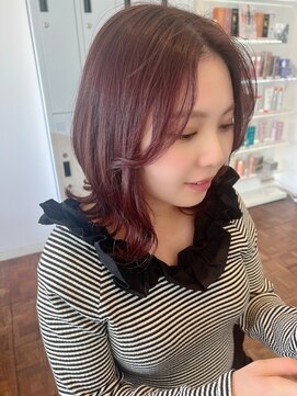 ベルフェミンクレイル(Belle femin CLAIRE) pink brown★masami style