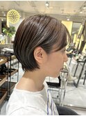 【LA'BO三浦】耳掛け美シルエットショート