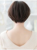 ■センターパートグレーベージュマッシュボブ307-2上尾30代40代