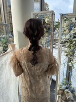 ヘアセット専門サロン by OKINAWA WATABE WEDDING 那覇店&nbsp;編みおろし