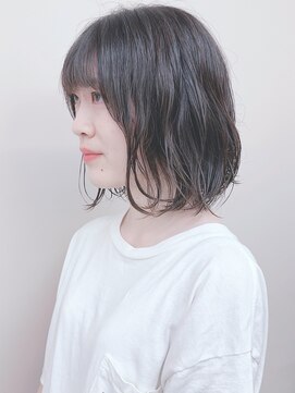 モリオ(morio) *大人ボブパーマゆるふわパーマボブウェーブニュアンスパーマ