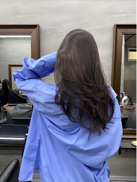 ソー(so.) layer cut × chocolat greige