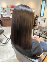 オーバルヘアー(OVAL hair)&nbsp;髪質改善/ダークブラウン/ストレートロング