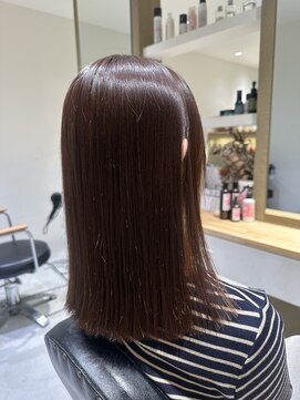 2席のみの美容室 アナイス(Anaiss) くびれヘア/アプリコットオレンジ/夏のヘアアレンジ/蟹江