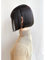 クイントネオリーブ 自由が丘正面口店(quint:neolive)&nbsp;自由が丘/チェリーブラウン/大人可愛い/フェザーパーマ/ボブ