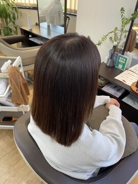 ライフメイクシベル 東林間(Life make siblles) リタッチ染め！馴染む白髪染めカラー