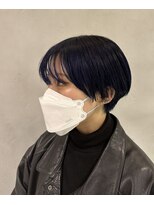 フレームプラス 天王寺あべの店(FRAME+)&nbsp;ネイビーショート