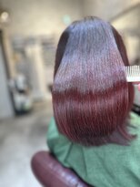 完全個室×髪質改善特化 Reeve吉祥寺 【レーヴェ】 ブリーチなしボルドー×Reeve髪質改善【Reeve吉祥寺 美容室】