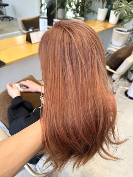 ブリーチ/ダブルカラー/ハイライト LOVEST by frace well　【12月1日OPEN（予定）】 ピンクベージュ