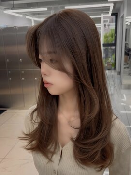 バレット 福岡天神(VALETTE) 大人っぽく抜け感のあるレイヤースタイル