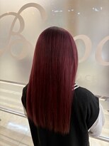 ヘアースペースブルーム ヒーロー 園田店(HAIR SPACE BLOOM hero)&nbsp;【園田/ブリーチ】チェリーレッド