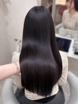 ラルムバイシー 新宿(LARME by Sea) 髪質改善ケラチントリートメント×ラベンダーカラー