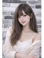 リアン(Lien) ブリーチなしダブルカラー×アッシュベージュ