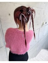 ロンドブルーム 天神大名店(Lond Bloom)&nbsp;ブリーチなしカラー/ヘアアレンジ/ヘアセット/福岡/10代20代30代