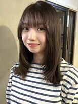 カールム(carlm)&nbsp;顔周りレイヤー・マロンベージュ/ carlm今泉 ・清松 美咲