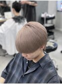 ミルクティーグレージュマッシュ
