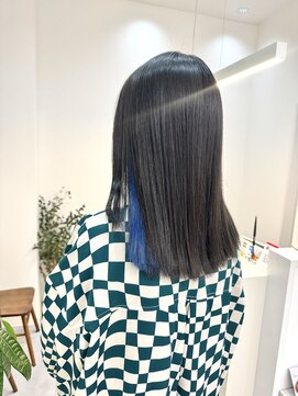 エブリ(evri) インナーカラー　ブリーチ　ダブルカラー　カラー　ケアブリーチ