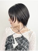 【松戸　松田】ショートウルフ　黒髪レイヤー