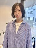ドライ　ボブパーマ