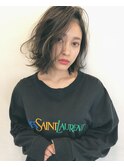ハイライトグラデーショングレージュカラー ネオウルフ