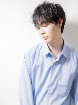 シエル  野江店(CIEL)の写真/【月曜OK☆朝9時～】《カット+スカルプ炭酸シャンプースパ¥3100》ON/OFFどちらもキマるstyleに!!【野江】