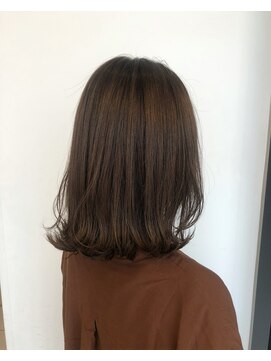 ボヌール オオサカ(Bonheur OSAKA) 【スタイリスト田中のお客様style】韓国風外ハネボブルフ