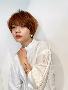 ヘアーアンドメイクトラスト(HAIR&MAKE TRUST) ショートヘア/ショートボブ/ダブルカラー/イルミナカラー