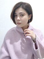 アイティーバイアルバム 八王子店(IT by ALBUM) ナチュラルレイヤーボブ_Aラインボブマロンベージュ_8206