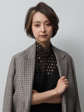 ヘアーカッティングガーデン ジャック モアザン 近鉄奈良店 フェイスフレーミング/レイヤー[奈良/大和西大寺駅/白髪ぼかし]