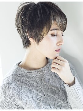 ソイルバイロミー(soil by ROMMY) 3Dカラー/ハイライト ショートヘア/横浜髪質改善