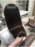 【人気NO1】ストレートパーマ+髪質改善パールプラチナ+カット