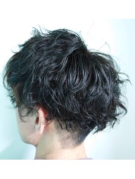ヘアジーナ(Hair Jina) グレージュスパイラルパーマ