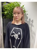 外国人風カラー エギョモリ ネオンカラー シアーグレージュ