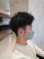 パシフィックダズールコパン(Pacific Dazzle copain)&nbsp;神戸メンズツイストスパイラル　ツイスト　波巻きパーマ