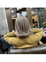 ラフ(LAFF)&nbsp;#黒髪#ボブルフ#ネビージュ#小顔#ワンレン