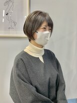 ヘアー アイス 御器所本店(HAIR ICI) 20代30代大人可愛い小顔ショートボブ前下がりショート