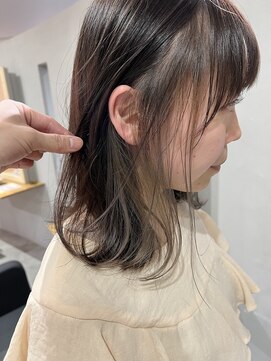 イロ(iro.) ベージュ◎インナーカラー