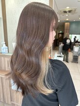 アッシュ 豊田店(Ash) さりげないオシャレインナーカラー　￥13100