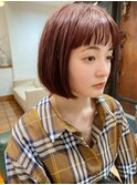 ショートボブ/ミニボブ/マッシュ/切りっぱなし/柏駅